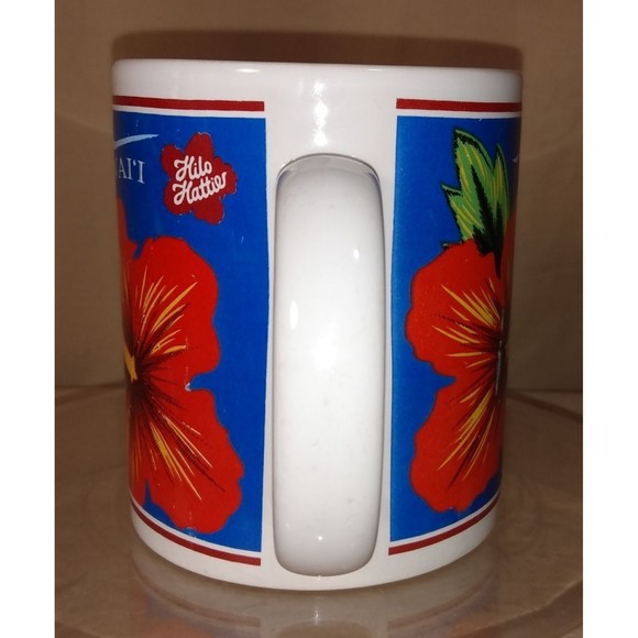 HILO HATTIE'S | Older Vintage Hawaii Hibiscus Mug | ©1996 | Good Condition - Picture 6 of 6